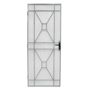 2024 x 806mm Barrier Door Steel Frame Imperial Sutton White
