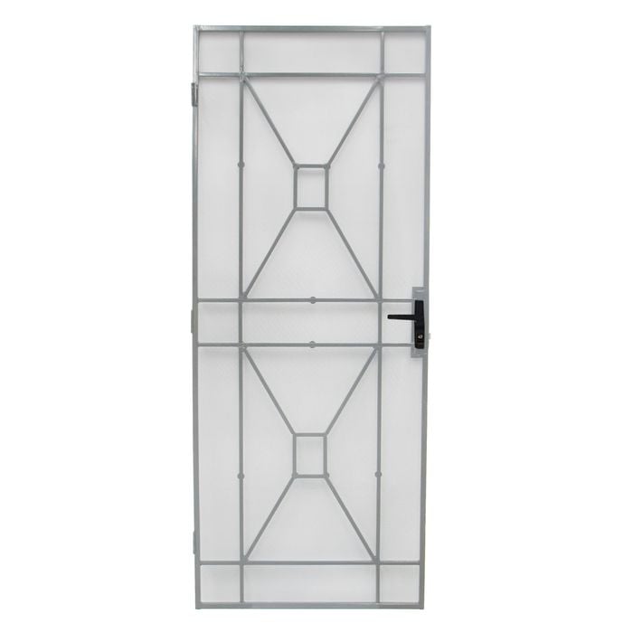2024 x 806mm Barrier Door Steel Frame Imperial Sutton White
