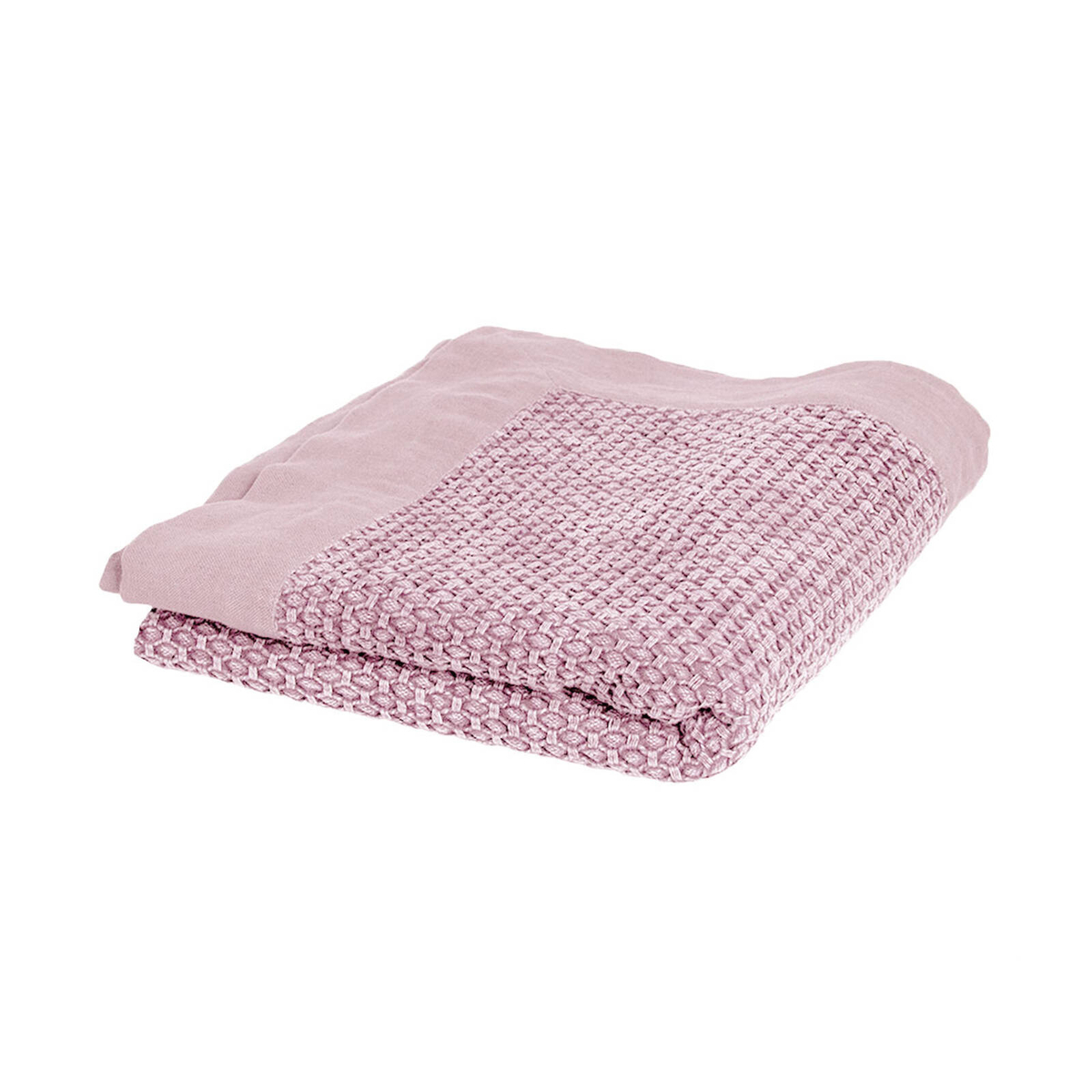 J.Elliot Home Taylor Cotton Jacquard Throw Rug Rose Pink - Bunnings ...