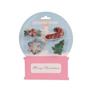 Bread And Butter Cookie Cutter - 4 Pack Multi