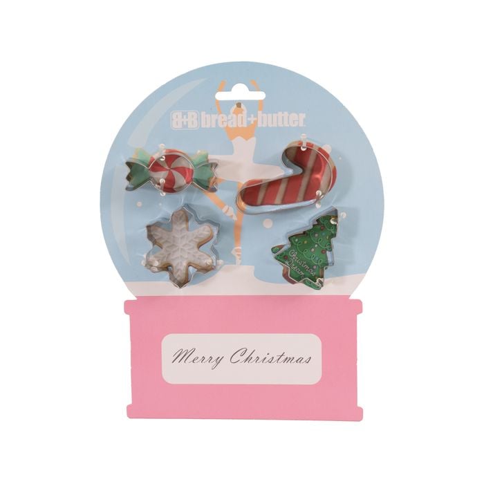 Bread And Butter Cookie Cutter - 4 Pack Multi