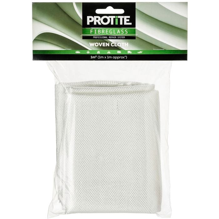 Protite  Fibreglass 1 x 1m Woven Cloth