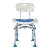 Levede Shower Chair With Backrest - White