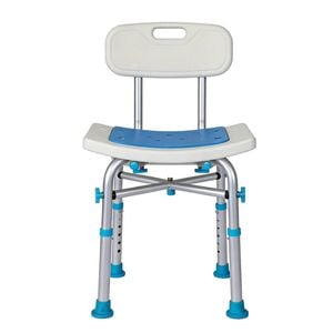 Levede Shower Chair With Backrest - White