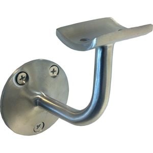 Miles Nelson Handrail Bracket Round SS