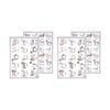 2x 2pc Ashdene Best In Breed Sheep Farm Kitchen Tea Towels Animal Art