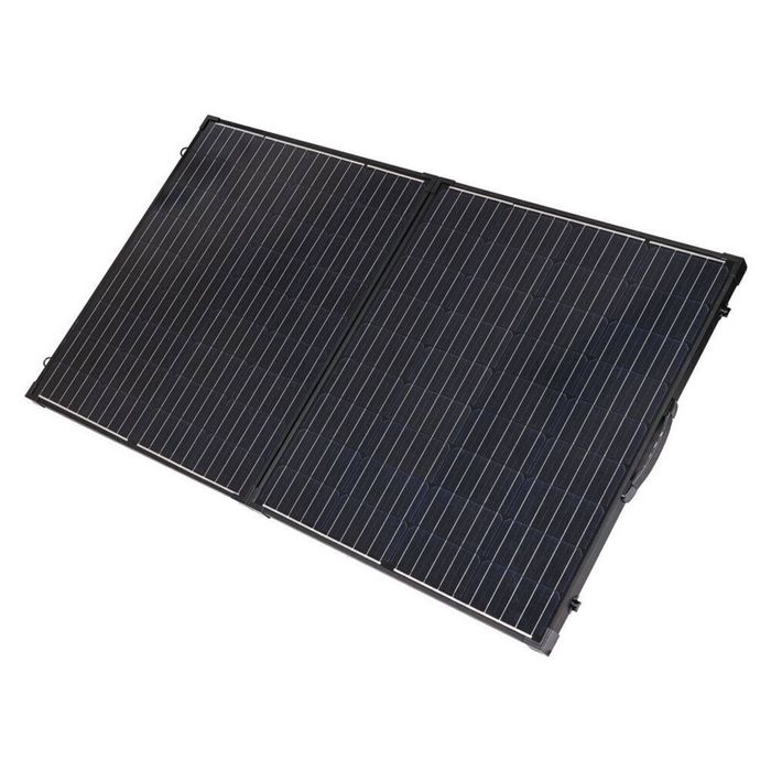 Hulk Pro 160W Fixed & Foldable Slim Solar Energy Panel Black