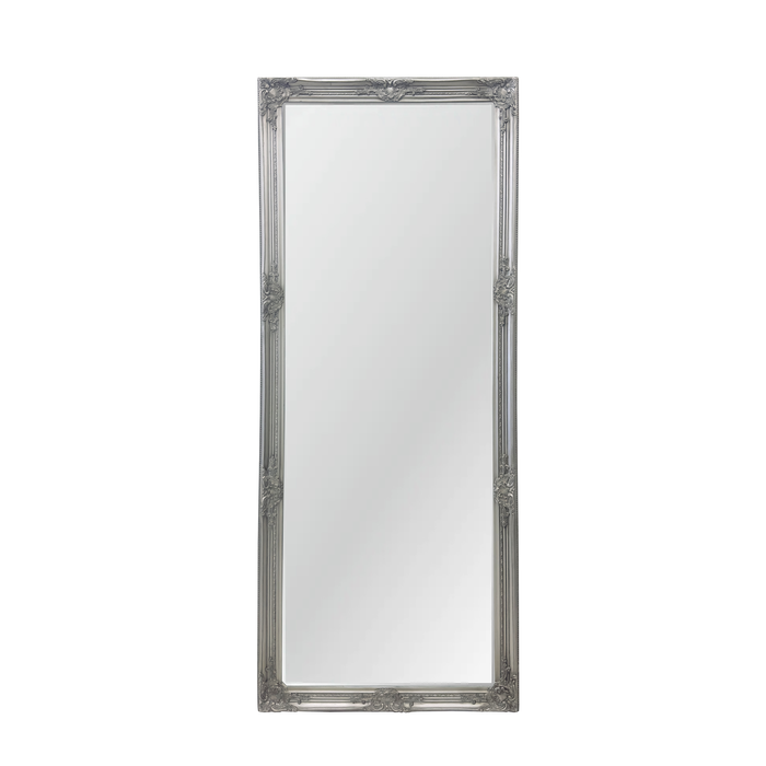 Elegant Collections Antique Silver Medium Mirror – French Provincial