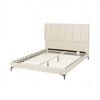 Artiss Double Bed Frame Tufted Headboard 300kg Loads