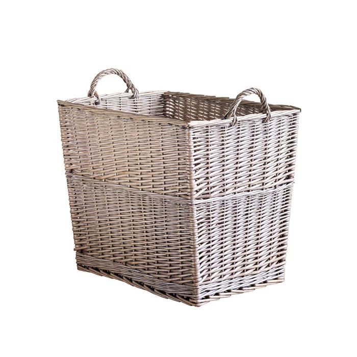 Scandia EarthWeave Essentials Log Basket Heavy Duty Rectangle Medium