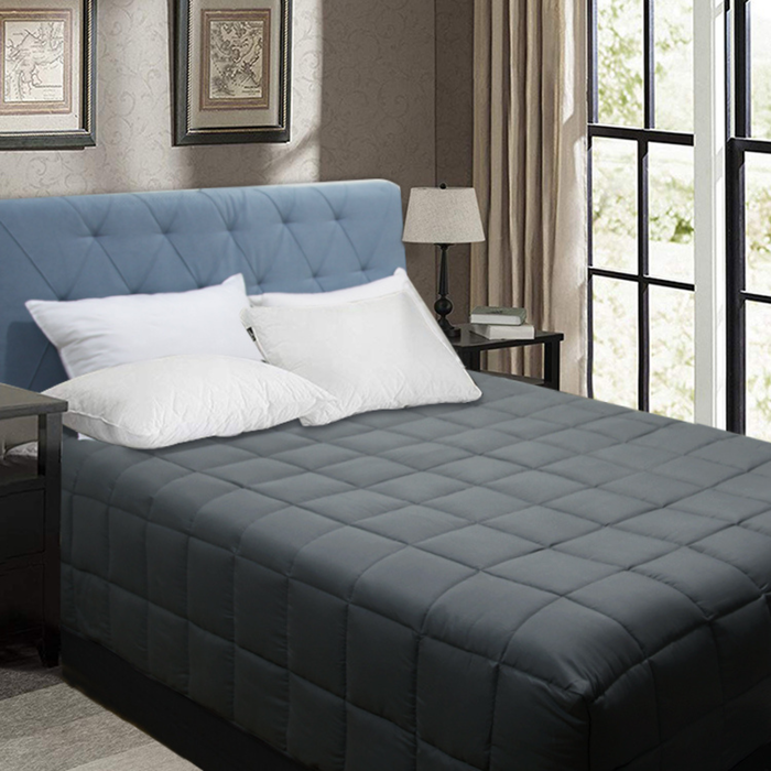 Shangri-La Linen Bamboo Blend Box End Quilt