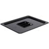 Vogue Gastronorm Lid Polycarbonate Black 1/2 Gn 325x265mm Commercial Kitchen Food Storage
