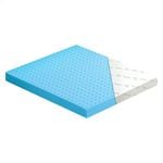 STARRY EUCALYPT Memory Foam Mattress Topper Ventilated Gel Bamboo 12cm King