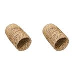 2PK Rosewood Wooden Play/Sleep/Chew Hyacinth Tunnel Hamster/Rabbit Pet Toy S Natural