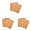 3x 2pc Appetito Square Cork Trivets 20x20cm Home Kitchen Cooking