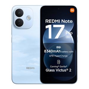 Xiaomi REDMI Note 17 Pro 5G (Dual Sim, 128GB, 8340mAh, AU Version) - Blue, network Unbranded, 128GB, 6GB RAM
