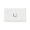 HPM Excel 1 Gang Horizontal Wall Switch