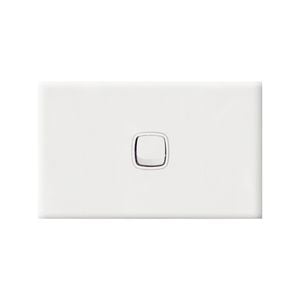HPM Excel 1 Gang Horizontal Wall Switch