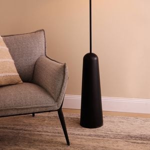Amalfi Rylan Floor Lamp Black 45x45x157cm