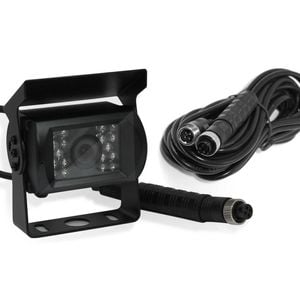 Elinz 4 PIN Heavy Duty 12V 24V CCD IR Reverse Reversing Camera Rearview 5M