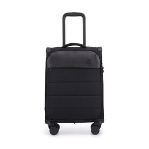 Paklite Airspeed Small Travel Luggage Spinner Wheels Suitcase 43l Black