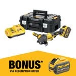 DeWALT 54V FlexVolt XR Li-Ion Cordless Brushless 125mm 5" Angle Grinder 9.0Ah Kit DCG418X1-XE