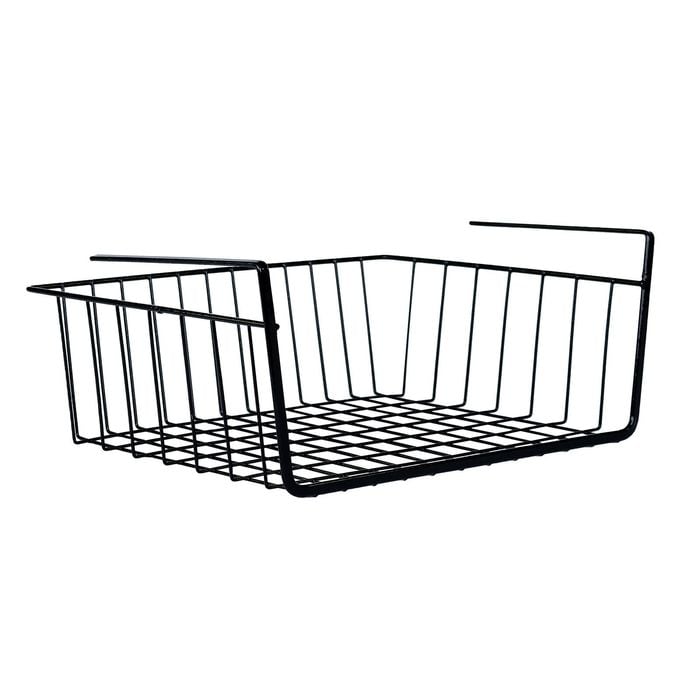 Flexi Storage Clever Cube 350 x 140 x 255mm Black Wire Undershelf Basket
