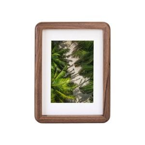VeeArt Wooden Photo Frame Walnut 4x6" Elliot Series