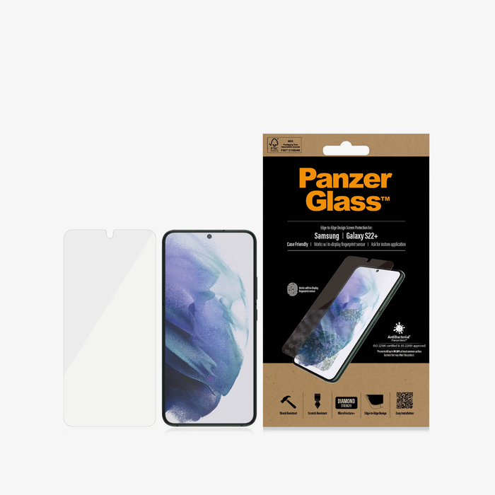 PanzerGlass Screen Protector For Samsung Galaxy S22+