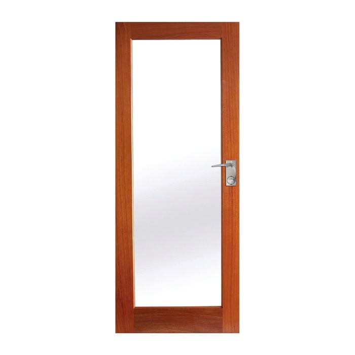 Hume 2340 x 820 x 40mm External Door Joinery Translucent Glass JST1