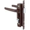 Gainsborough Brown Hinged Security Door Deadlock