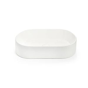 Amelie Deauville 520x300x115mm Matte White Above Counter Pill Basin