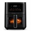 Kitchen Couture 4.5L Clear View Colour Touch Air Fryer Black 4.5L