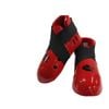 Morgan Dipped Foam Protector - Foot Guards[red Medium]