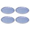Ladelle Marguerite 4 Piece Side Plate Set - Powder Blue