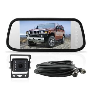7" Replacement Mirror Ahd Monitor Small 1080p Reversing Camera 10m Cable