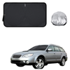 Front Windscreen Sun Shade for Subaru Outback 2003 - 2009 3GEN - Standard 150 x 85 cm - Black