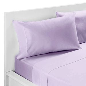 Bloomington 250TC Polyester Cotton Sheet Set King Lilac Pink