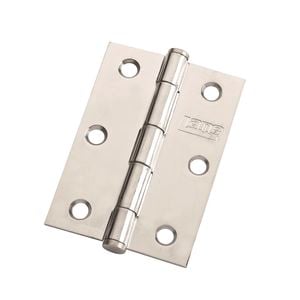 Lane 85mm Polished Chrome Architectural Loose Pin Butt Hinge - 20 Pack