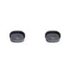 2x Cuisena Air Fryer/Oven/Microwave Reusable Silicone Square Basket Black 21cm
