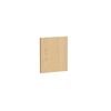Kaboodle Oak Latte Slimline End Panel