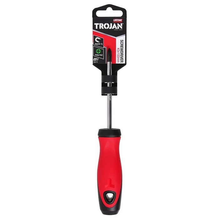 Trojan 100mm No.2 Phillips Head Screwdriver