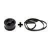 Dryer Pulley Idler & Drive Belt Set 0197300040+0198300011, suits Electrolux, Simpson