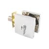Gainsborough Bright Chrome G2 Series Smooth Square Double Cylinder Deadbolt