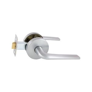 Gainsborough Brushed Satin Chrome Avant Sierra Passage Leverset And Latch - Brushed Satin Chrome