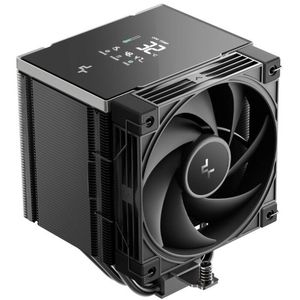 DeepCool AK500 G2 DIGITAL NYX AI Dynamic Adjustment CPU Cooler, Digital Display, 5 Heat Pipes, 4-pin PWM, Intel LGA1851/1700/120