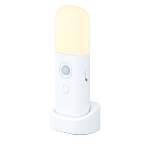 Practa Matte White Portable LED Night Light