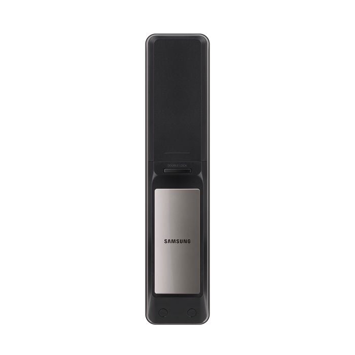 Samsung Black Smart Wi-Fi Biometric Push And Pull Mortise Door Lock