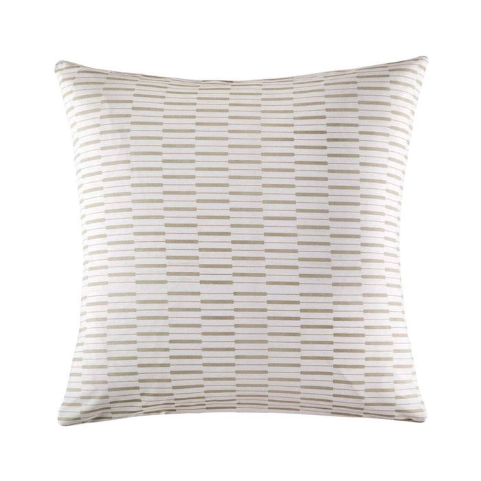 Kas Australia Connor Euro Throw Pillowcase 65x65cm - Grey