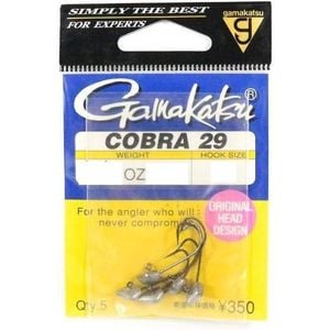 Gamakatsu Cobra 29 Ultra Light Fishing Jig Head 1/28oz 2